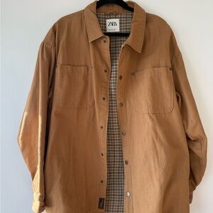 Zara Men's Brown Jacket